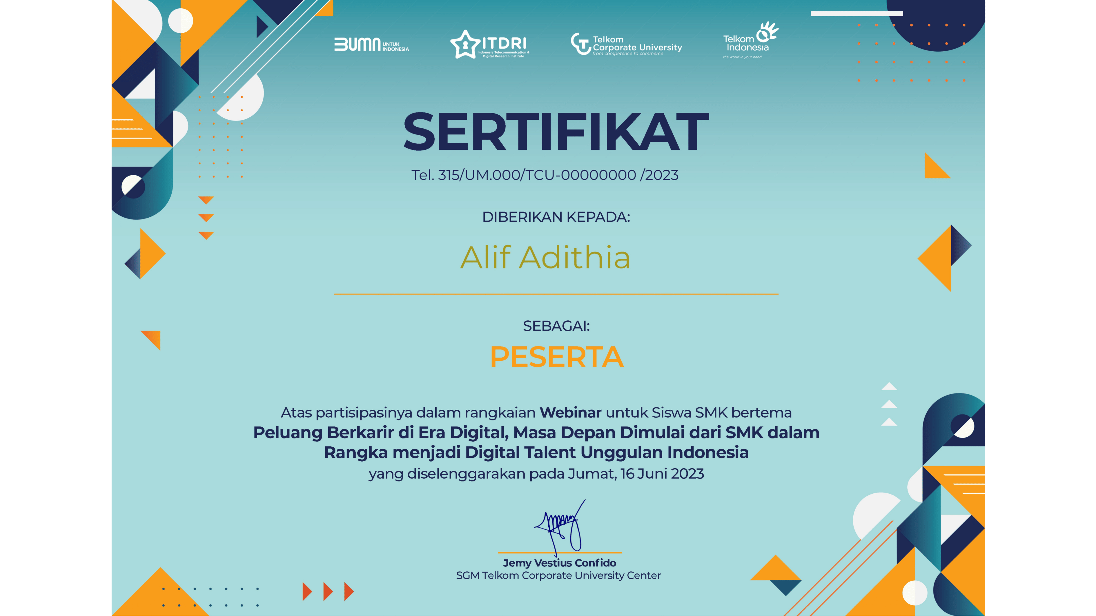 Webinar Peluang Berkarir di Era Digital